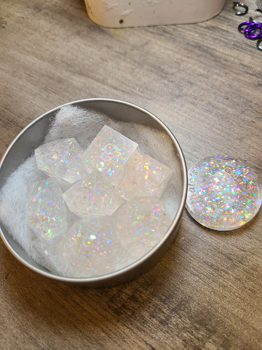 Rainbow Crystal - Mylar Flake Embed