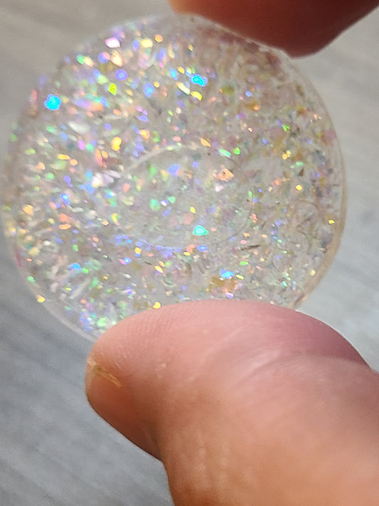 Rainbow Crystal - Mylar Flake Embed