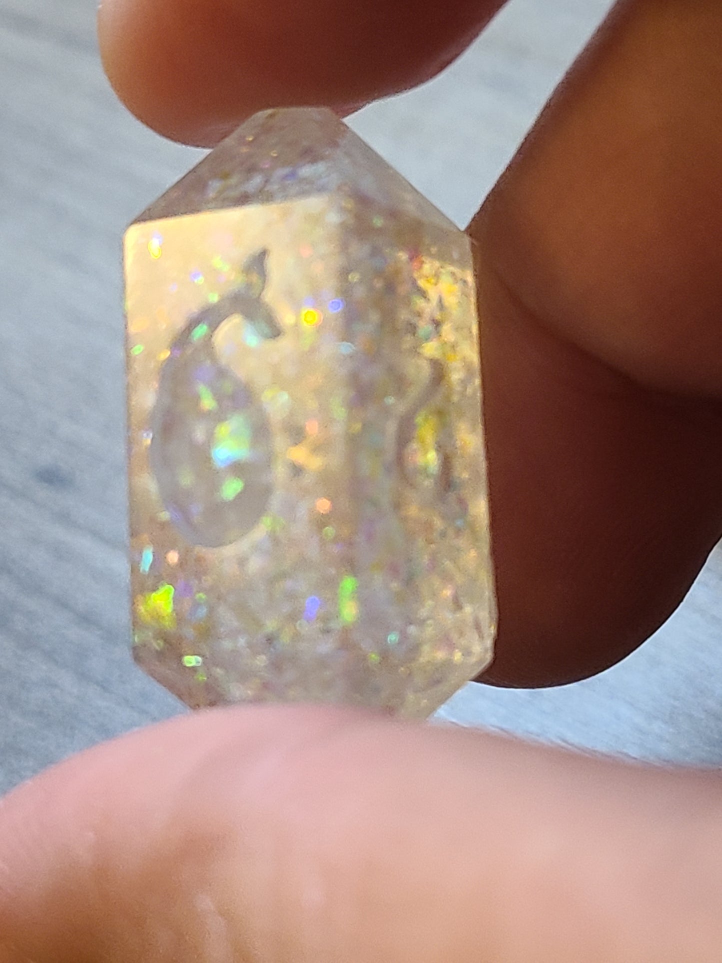 Rainbow Crystal - Mylar Flake Embed