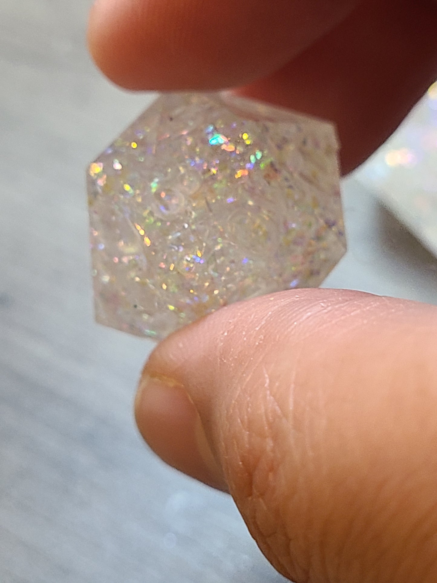 Rainbow Crystal - Mylar Flake Embed