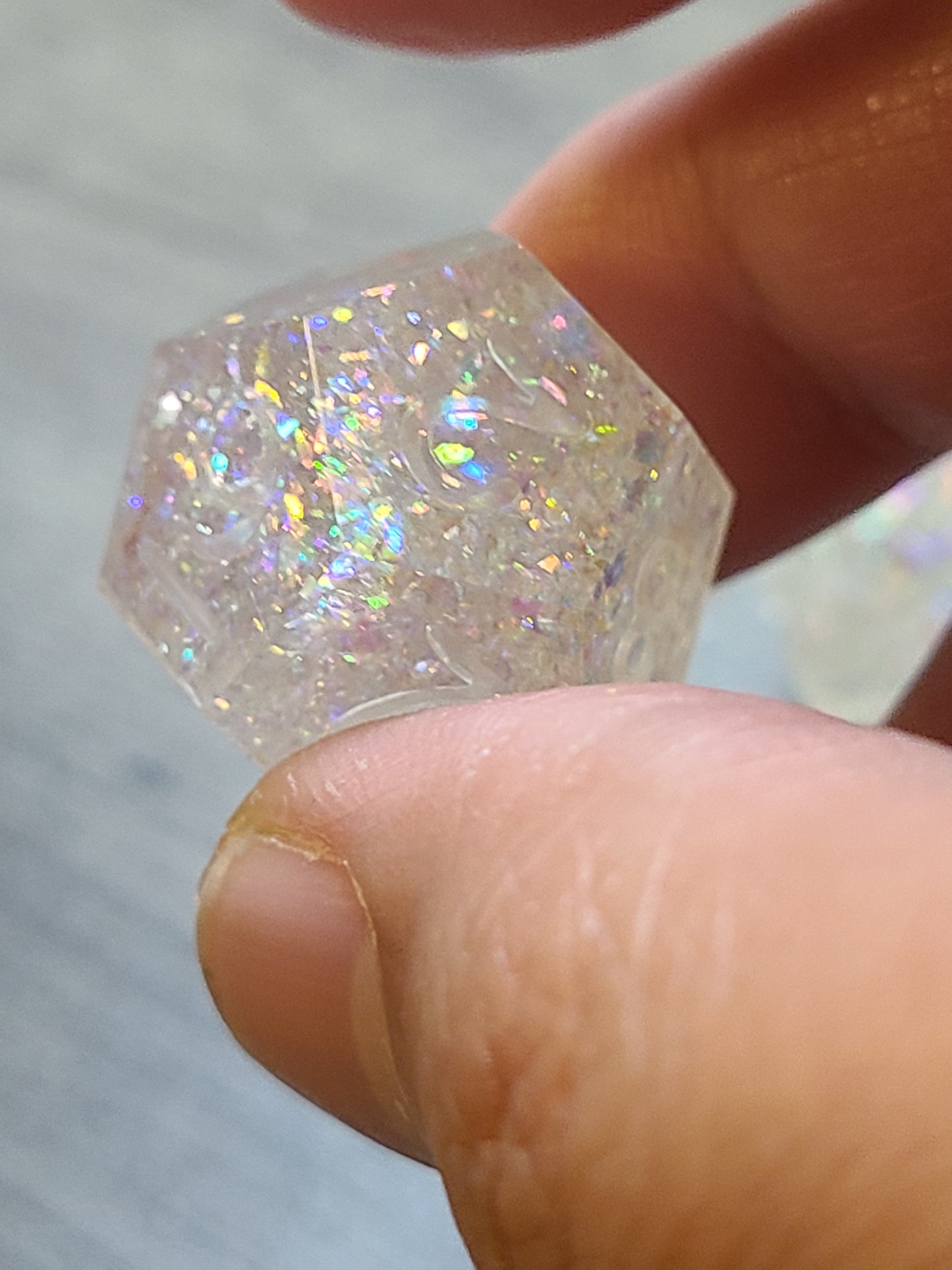 Rainbow Crystal - Mylar Flake Embed