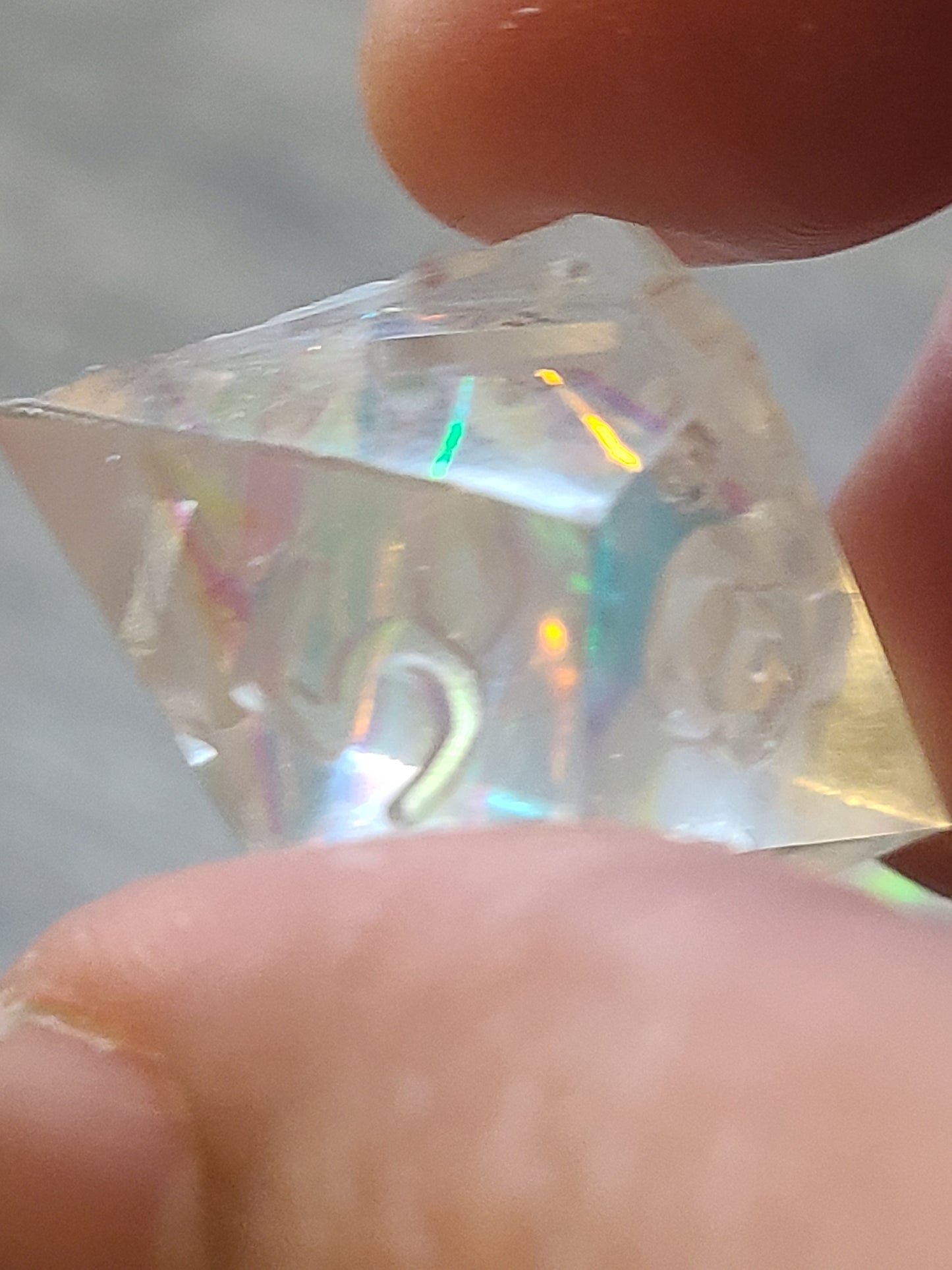 Crystal - Mylar Sheet Embeds