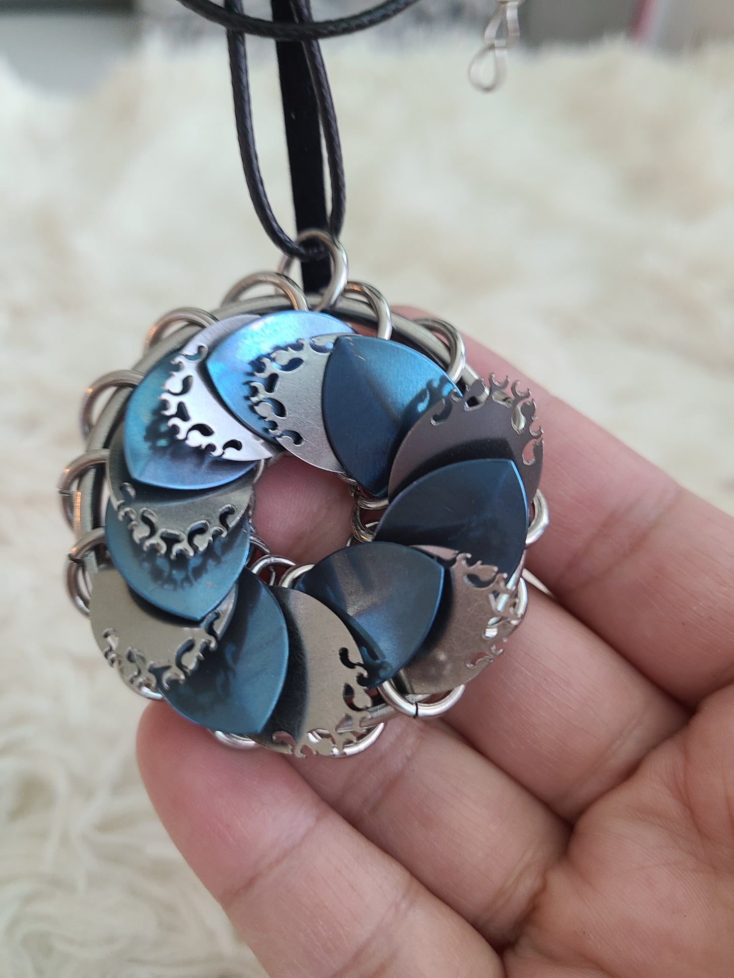 Scalemail Turbine Pendant