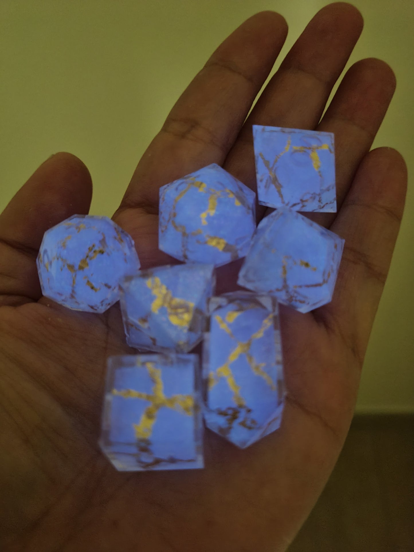 Pink Purple UV Glow - Kintsugi