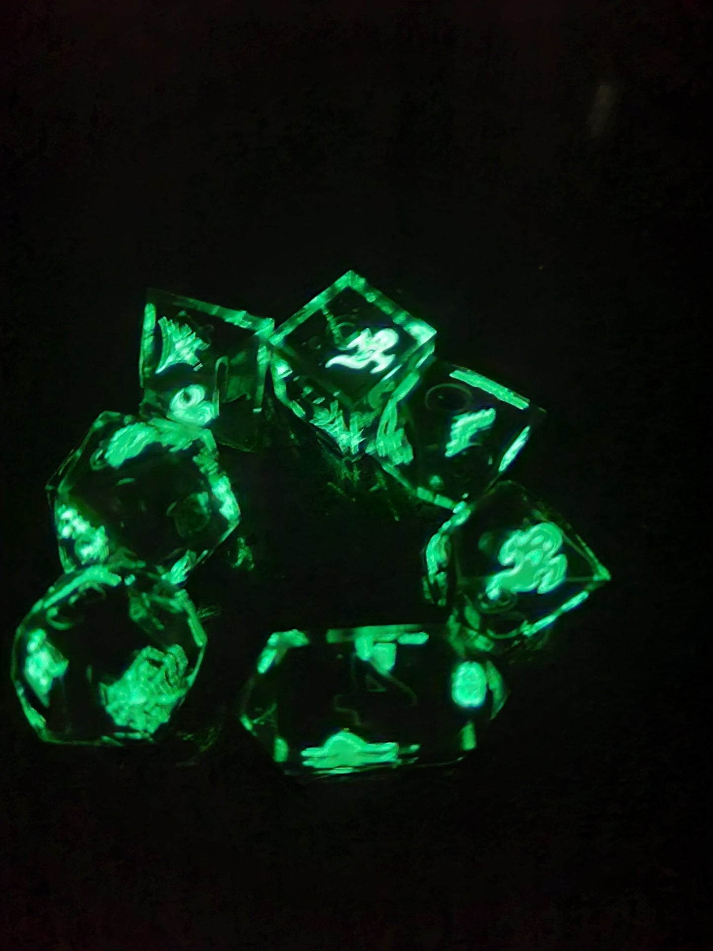 Spooky Glowy Halloween -  Decorated