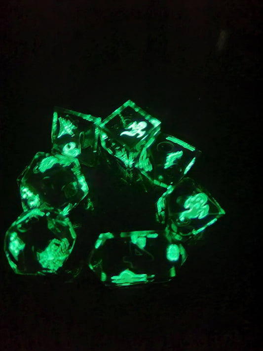 Spooky Glowy Halloween -  Decorated