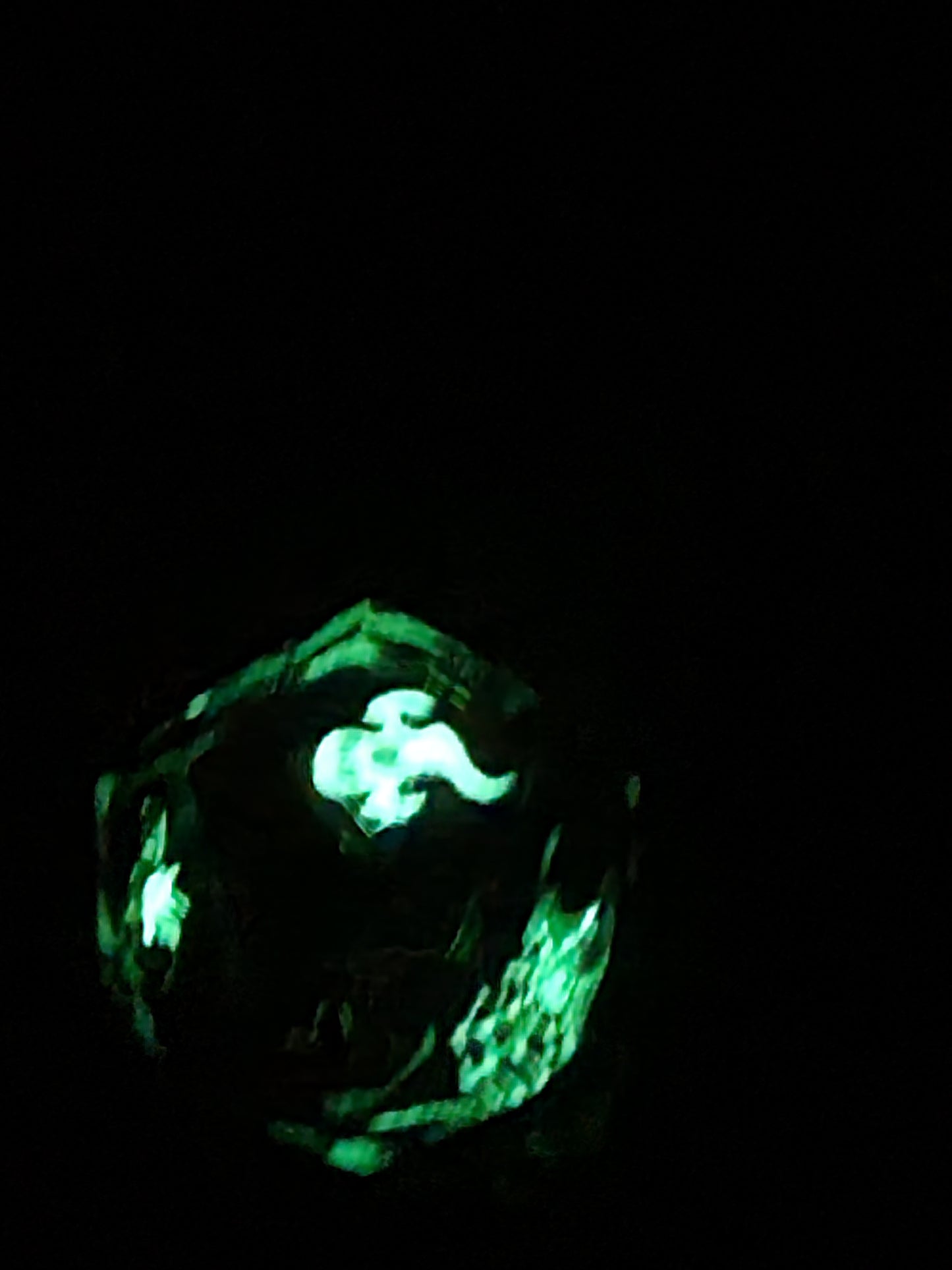 Spooky Glowy Halloween -  Decorated