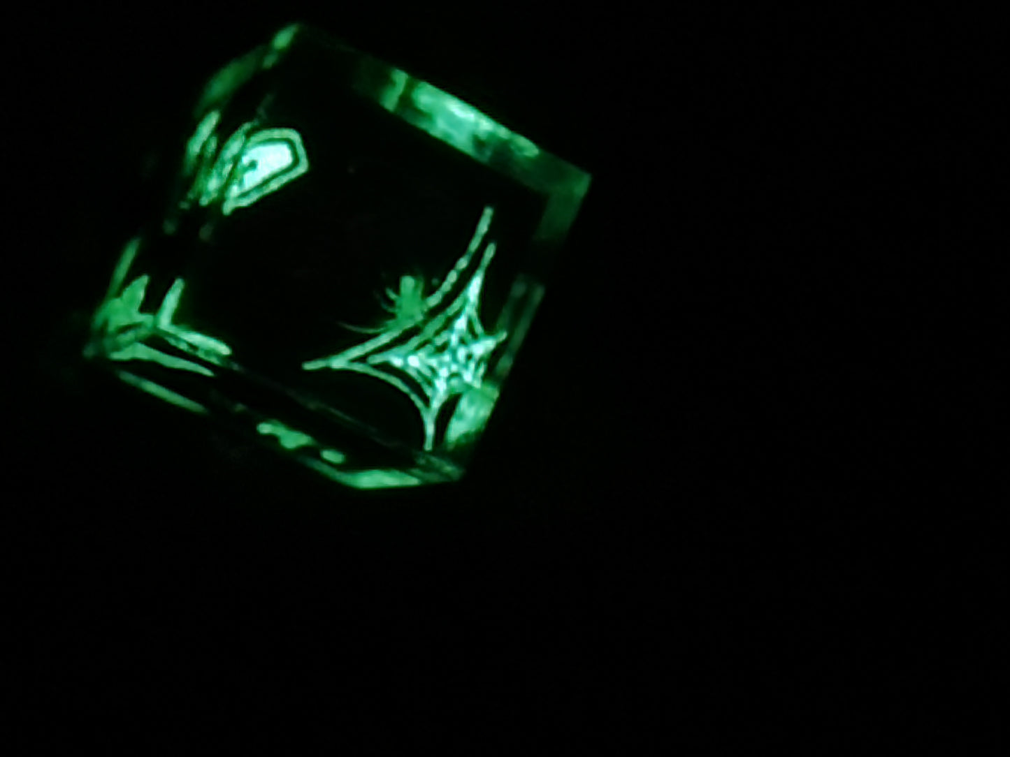 Spooky Glowy Halloween -  Decorated