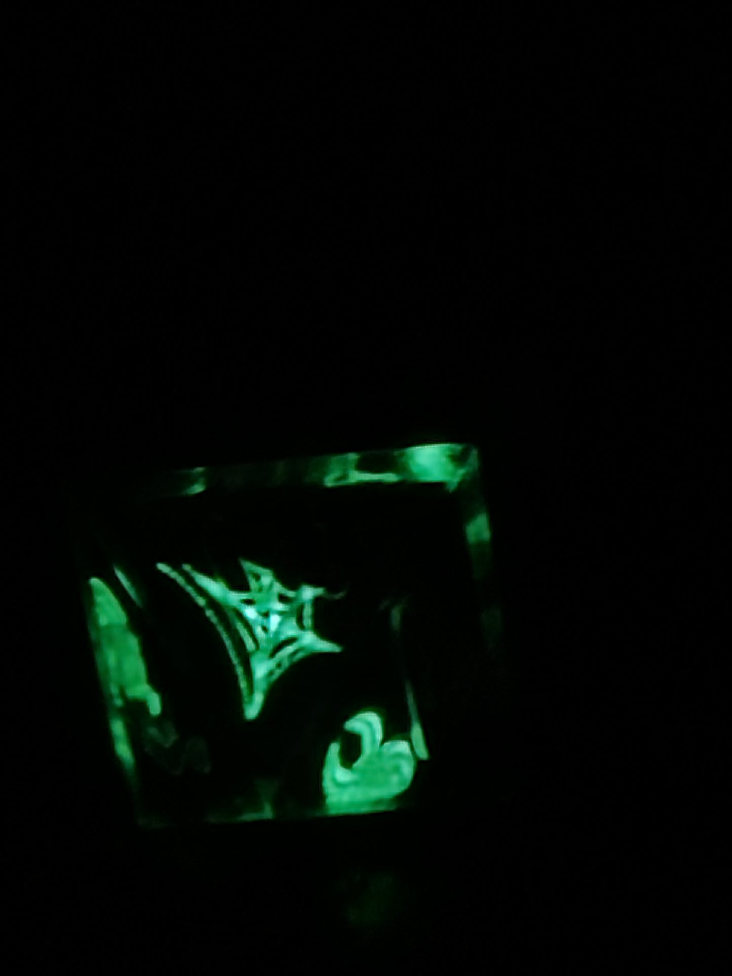 Spooky Glowy Halloween -  Decorated