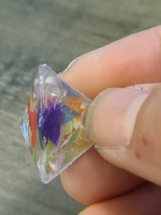 Rainbow Confetti RAW BROKEN SET