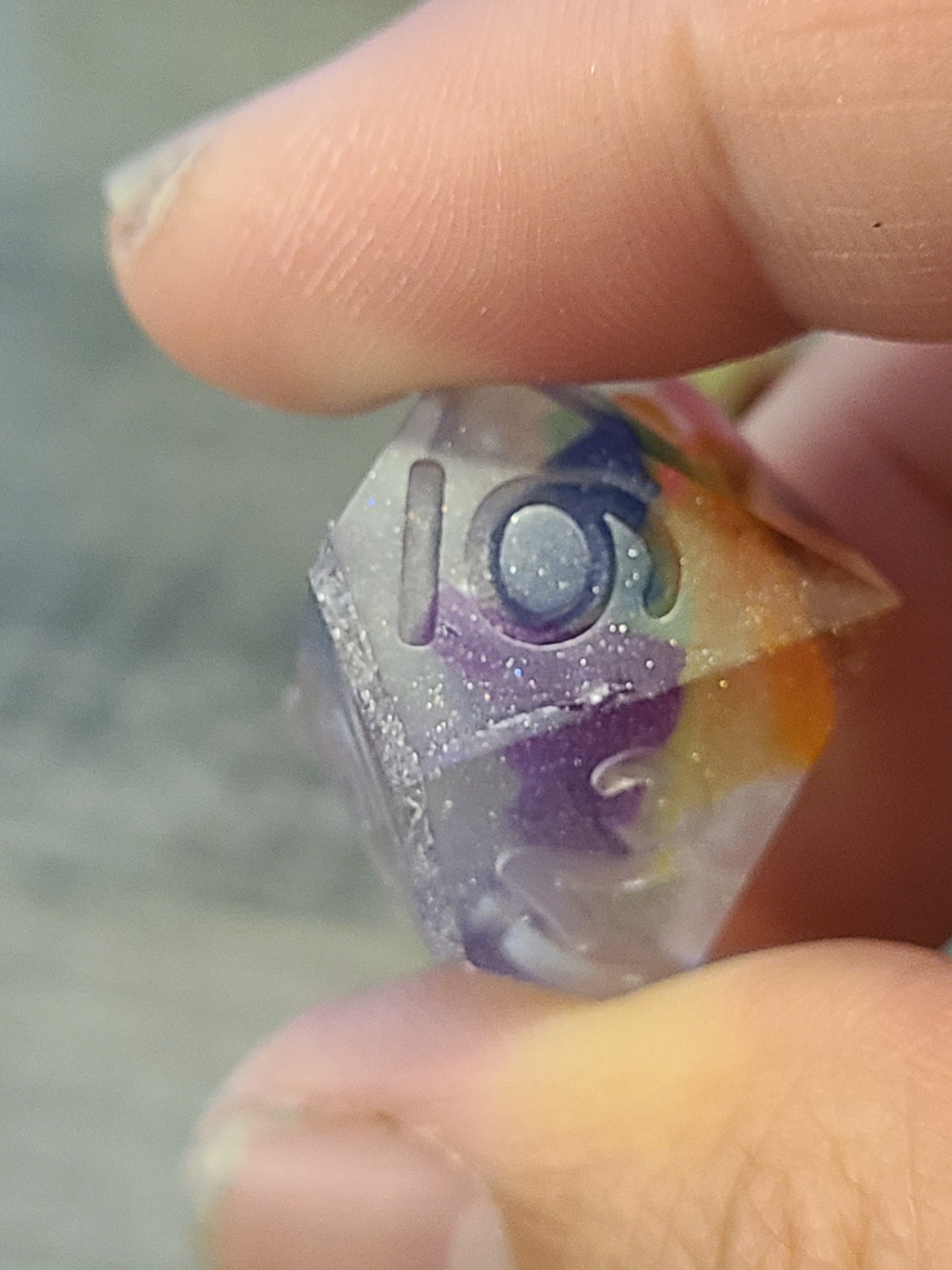 Rainbow Confetti RAW BROKEN SET