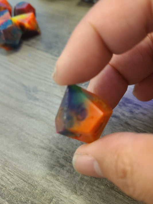 Neon Rainbow RAW BROKEN SET