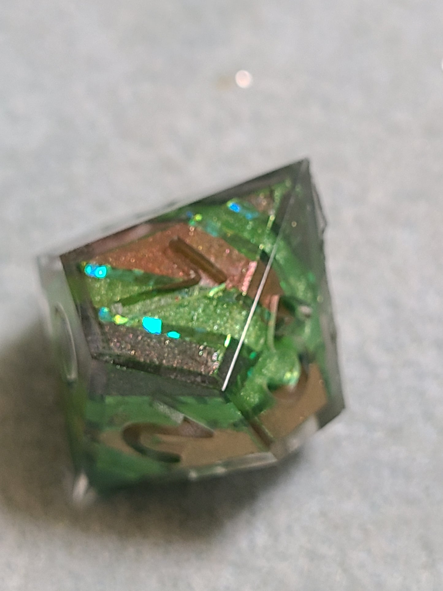 Orc Inspired - Shattered Glass Dice