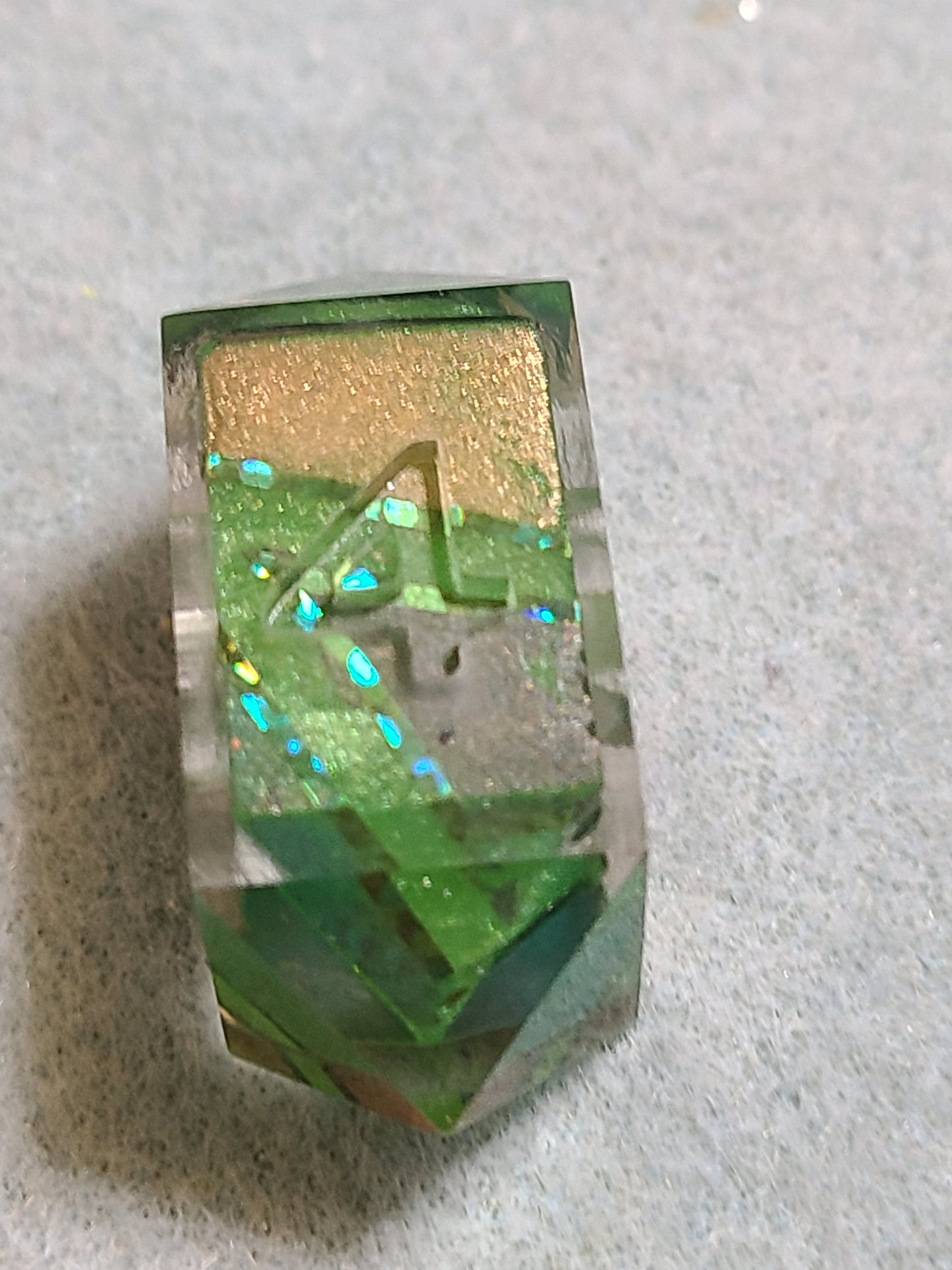 Orc Inspired - Shattered Glass Dice