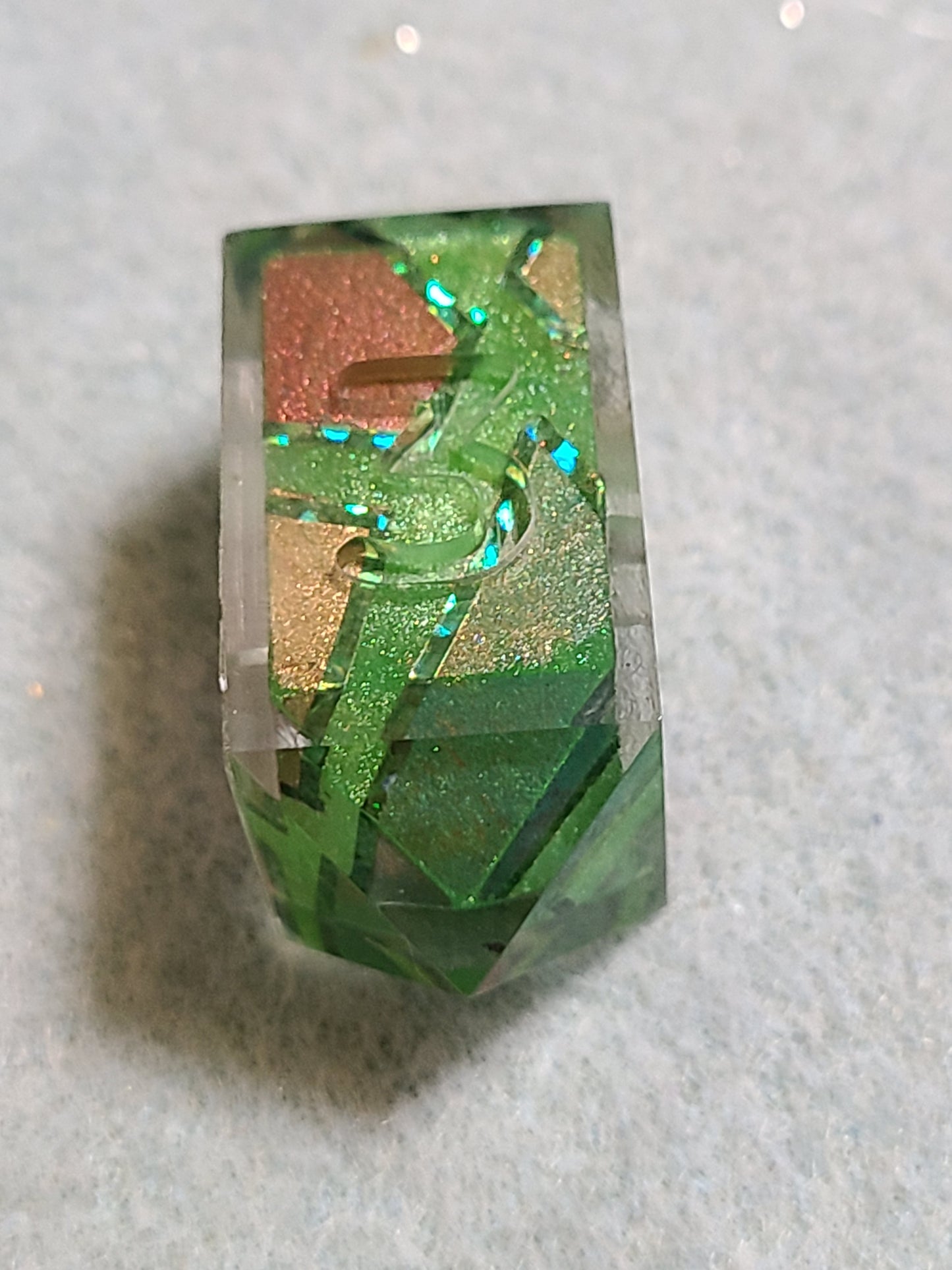 Orc Inspired - Shattered Glass Dice