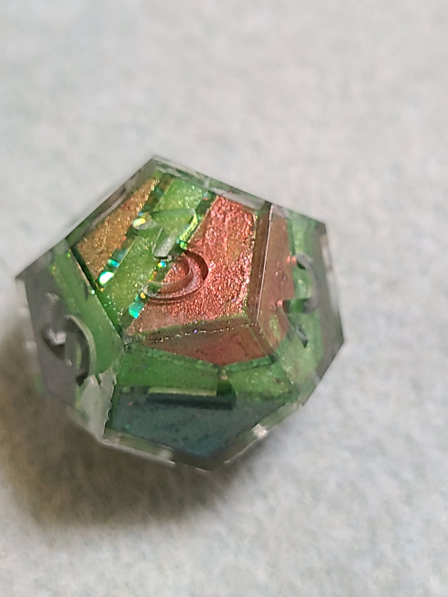 Orc Inspired - Shattered Glass Dice