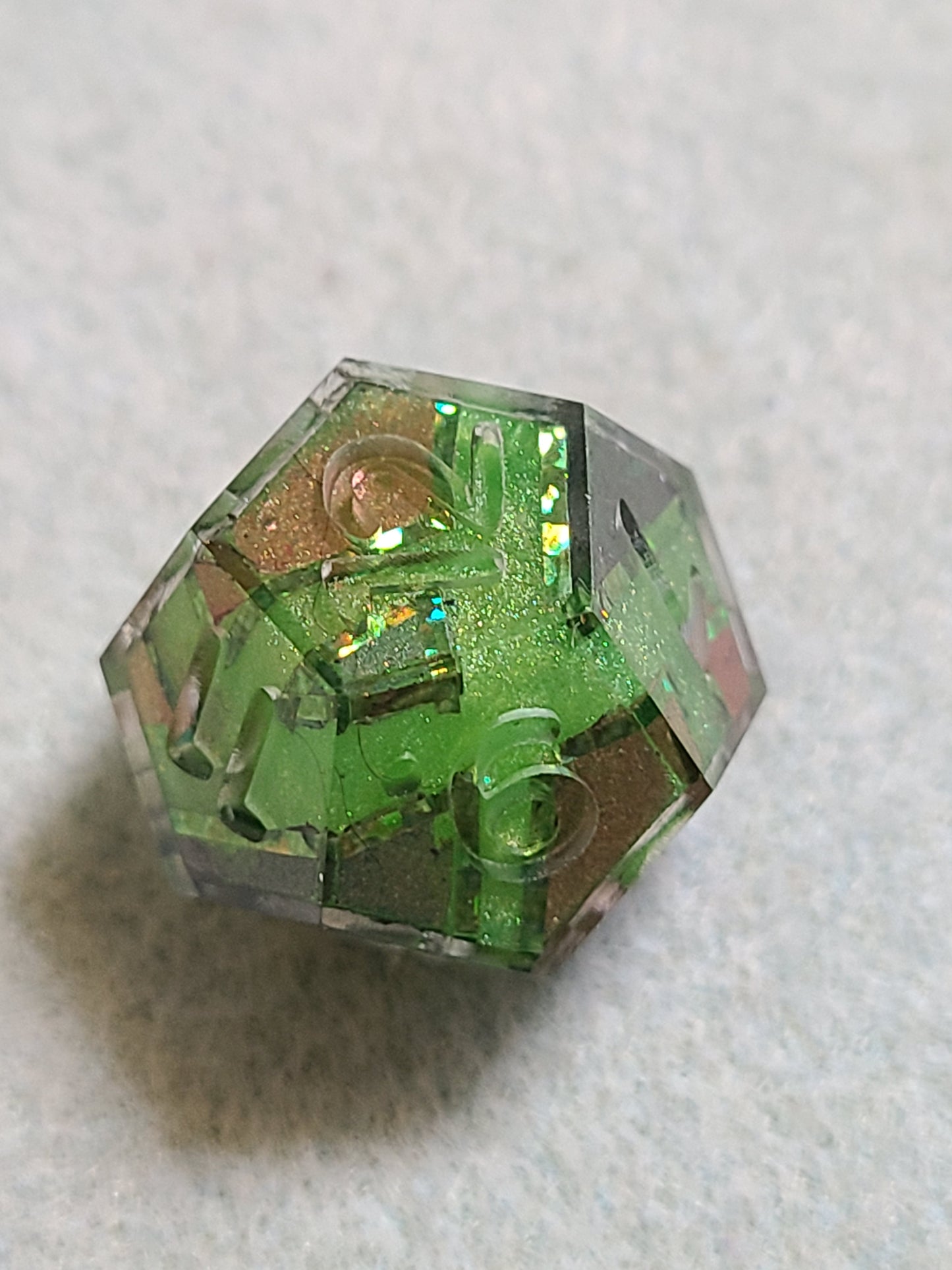 Orc Inspired - Shattered Glass Dice