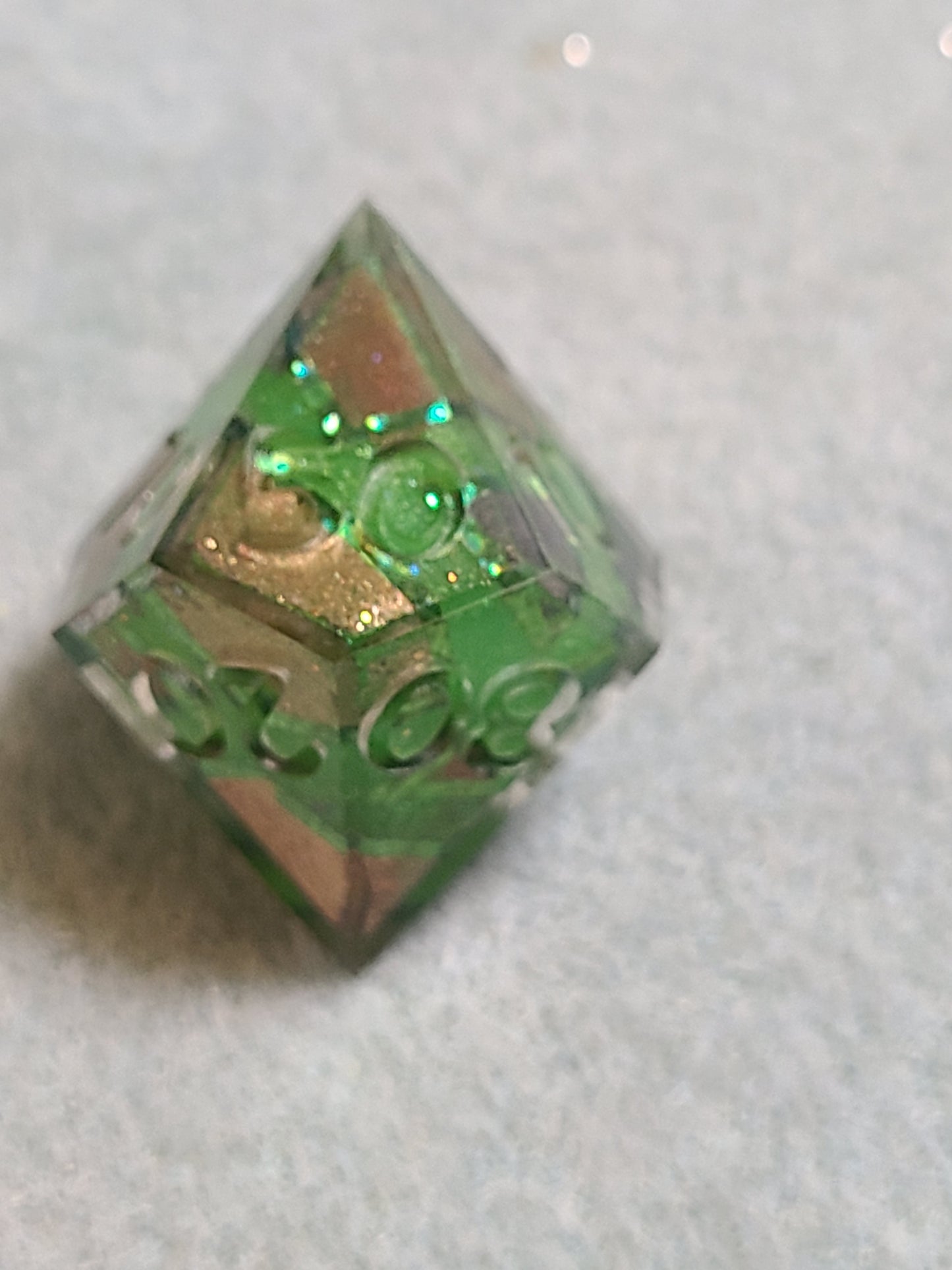 Orc Inspired - Shattered Glass Dice