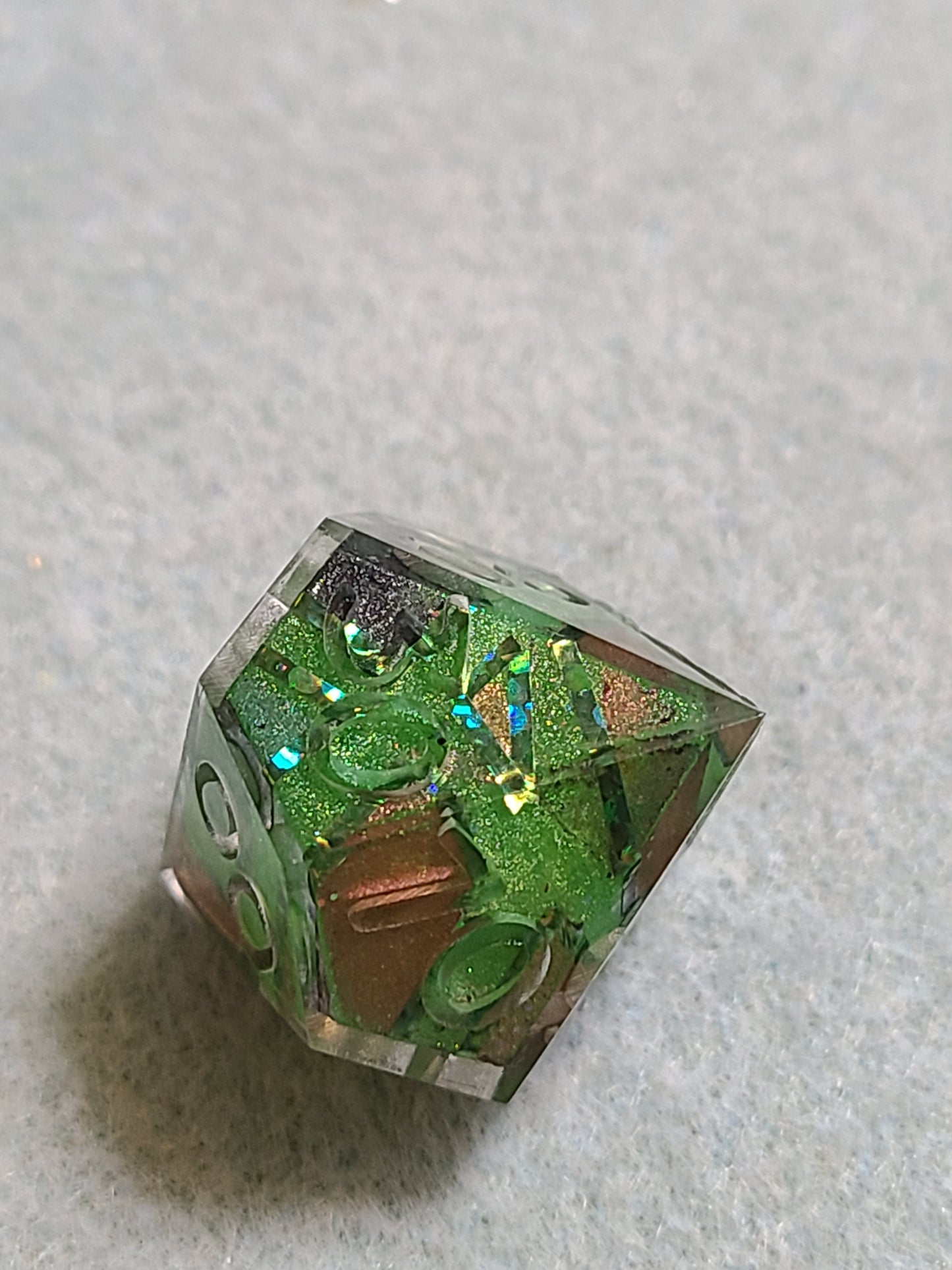 Orc Inspired - Shattered Glass Dice
