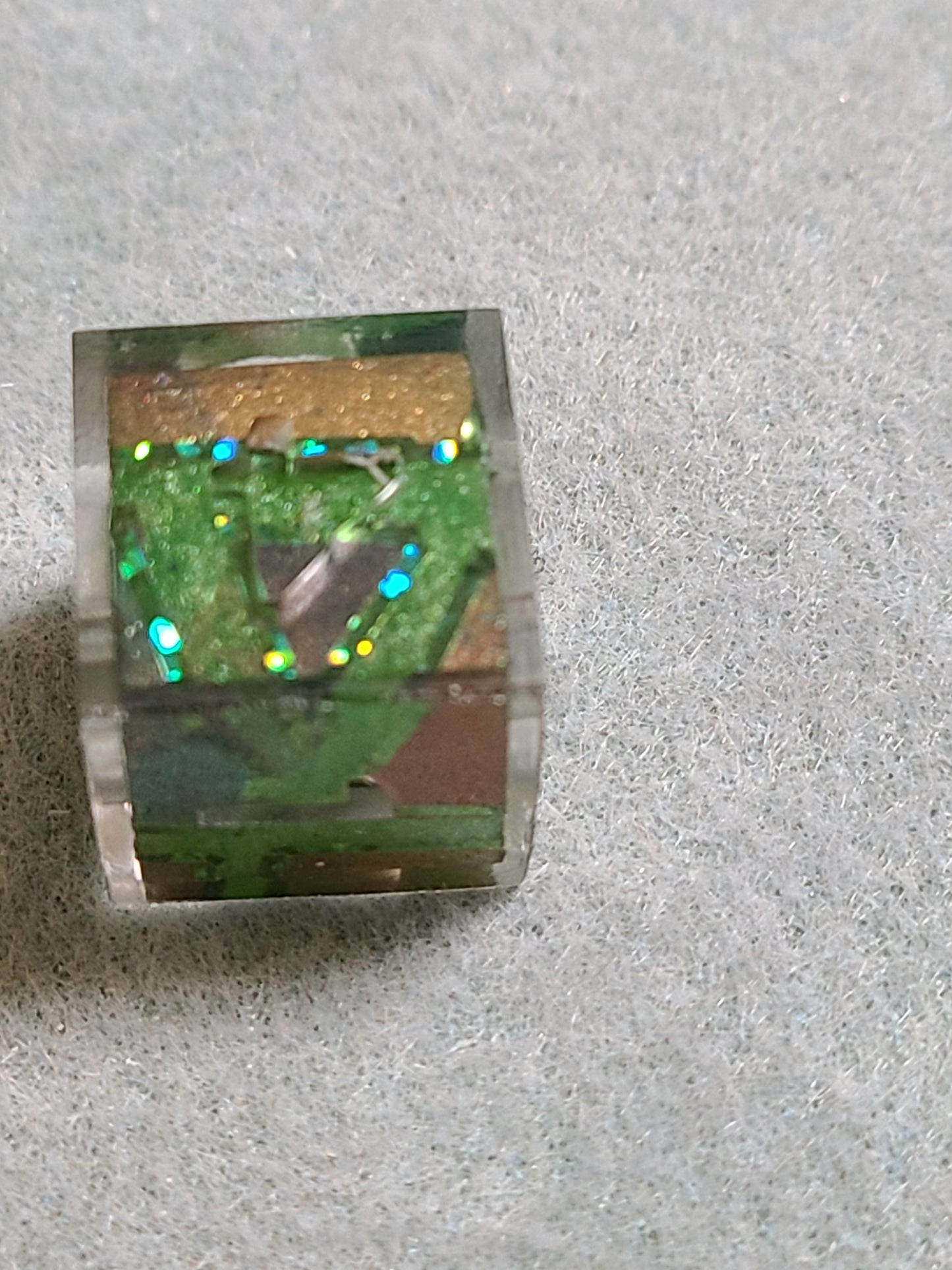 Orc Inspired - Shattered Glass Dice