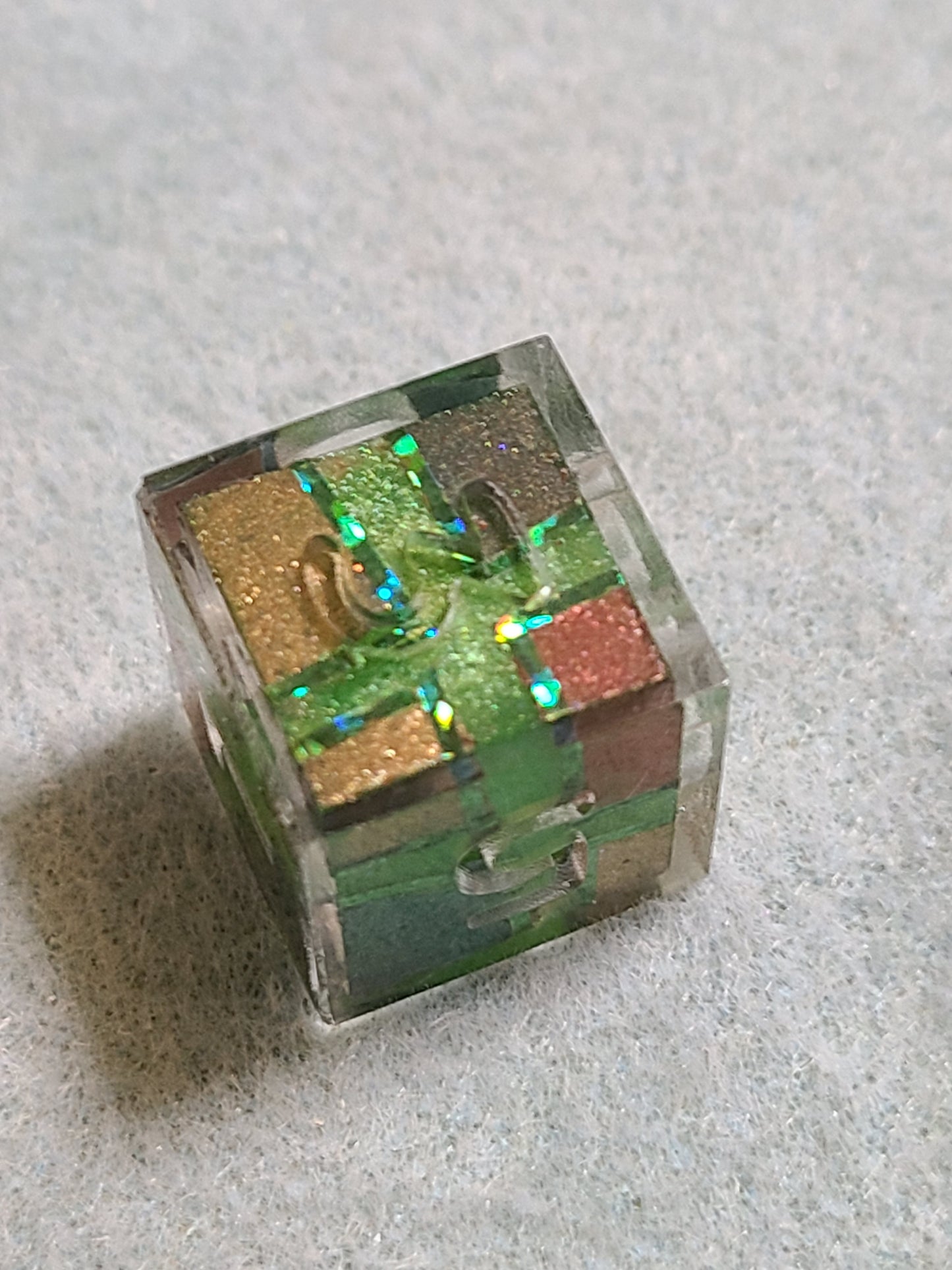 Orc Inspired - Shattered Glass Dice