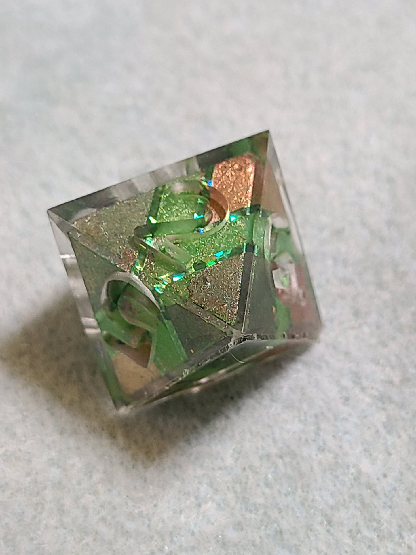 Orc Inspired - Shattered Glass Dice