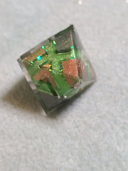 Orc Inspired - Shattered Glass Dice