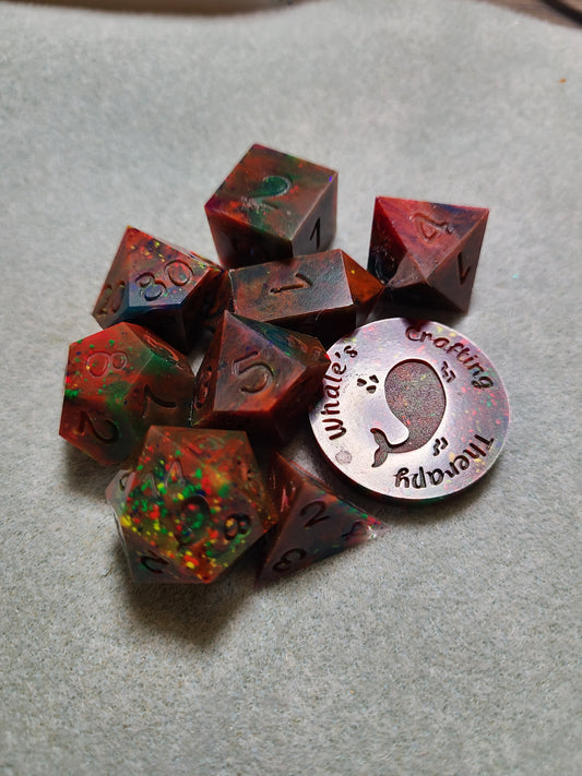 Neon Rainbow Muddle -  RAW BROKEN SET