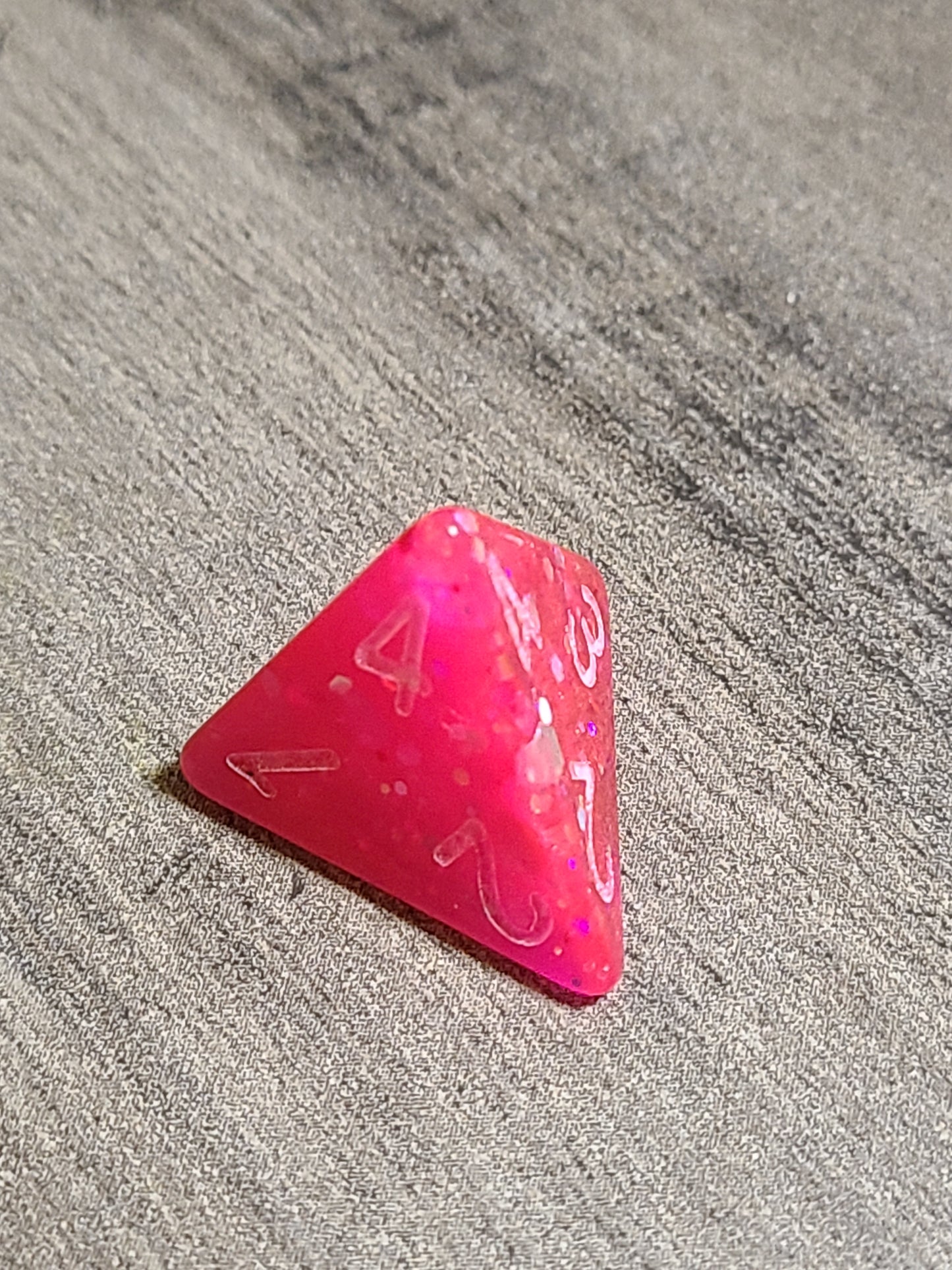 Glow in the Dark Neon Pink -  RAW BROKEN SET
