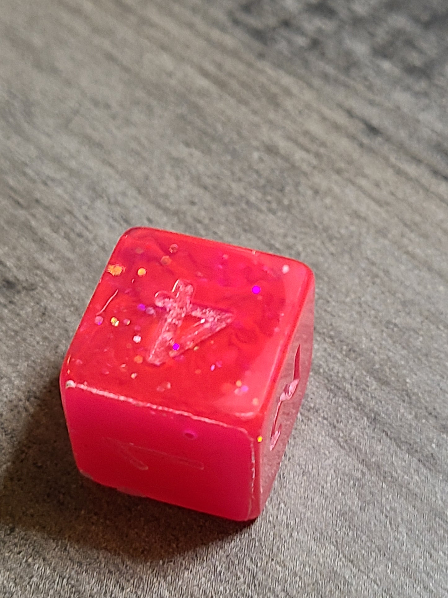 Glow in the Dark Neon Pink -  RAW BROKEN SET