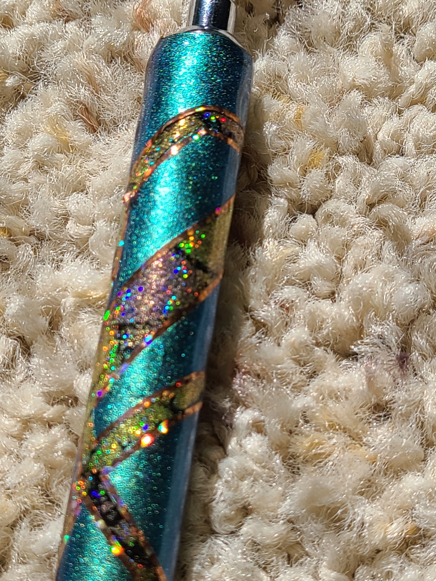 Sea Snake - Shattered Glass Clay