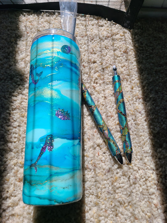 Sea Snake - Shattered Glass Clay