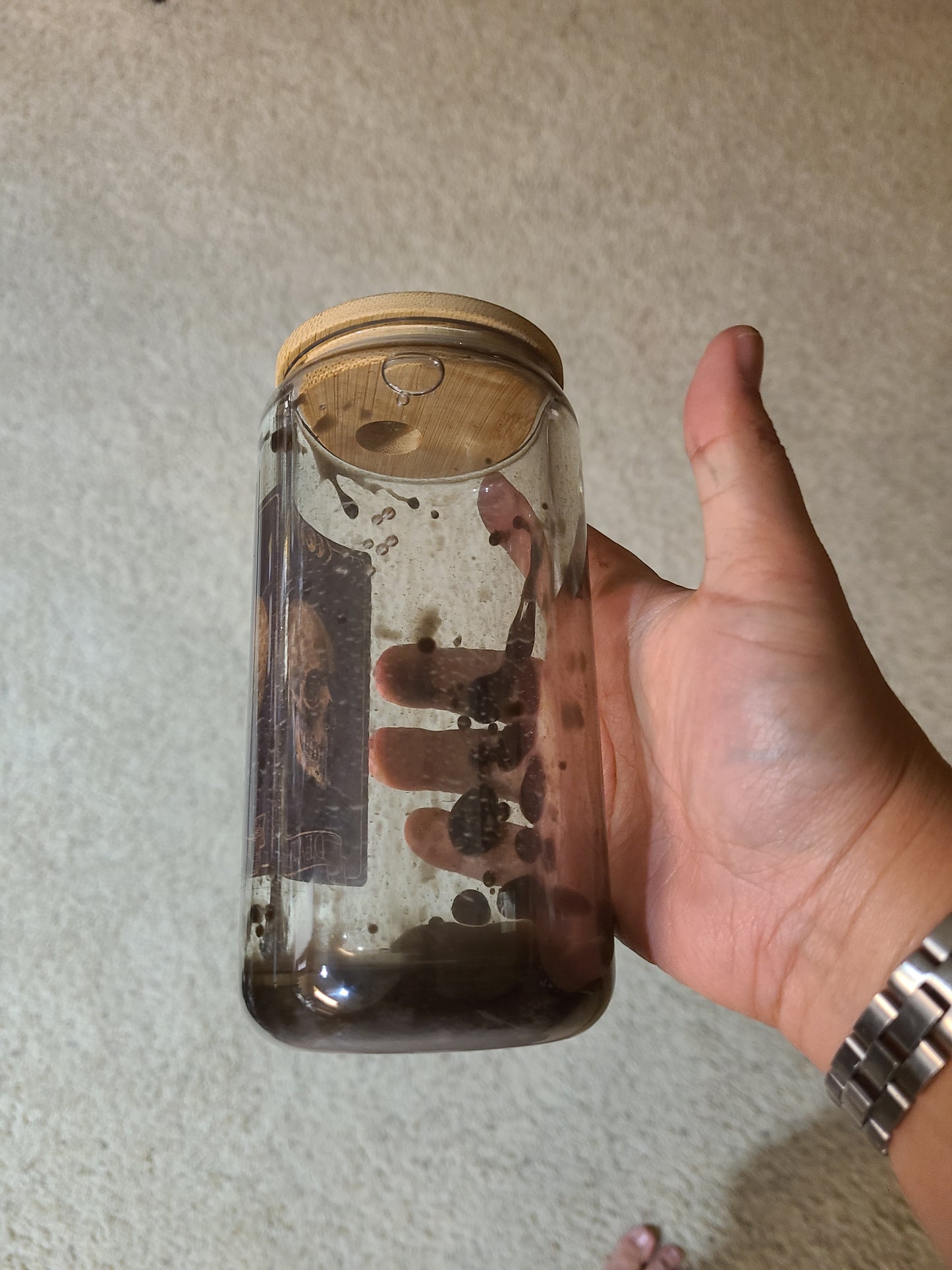 Death - 12 Oz Glass Snowglobe