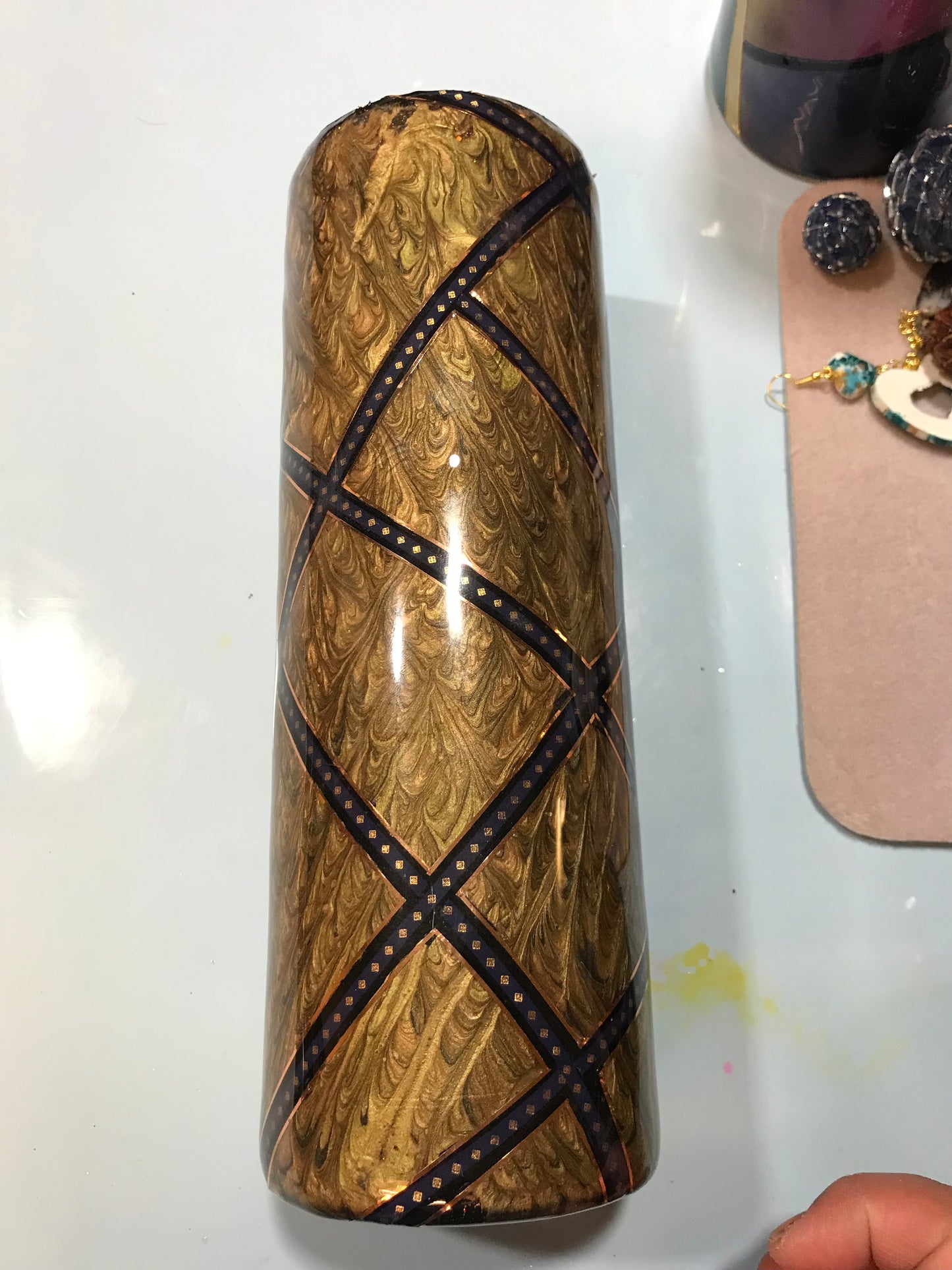 Leather and Binds - Shattered Glass x Grab and Pull