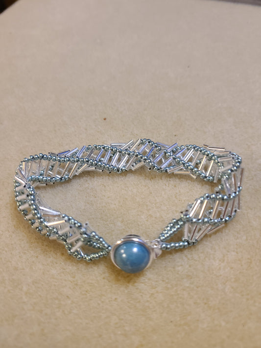 Spiral Step Stitch Bracelet