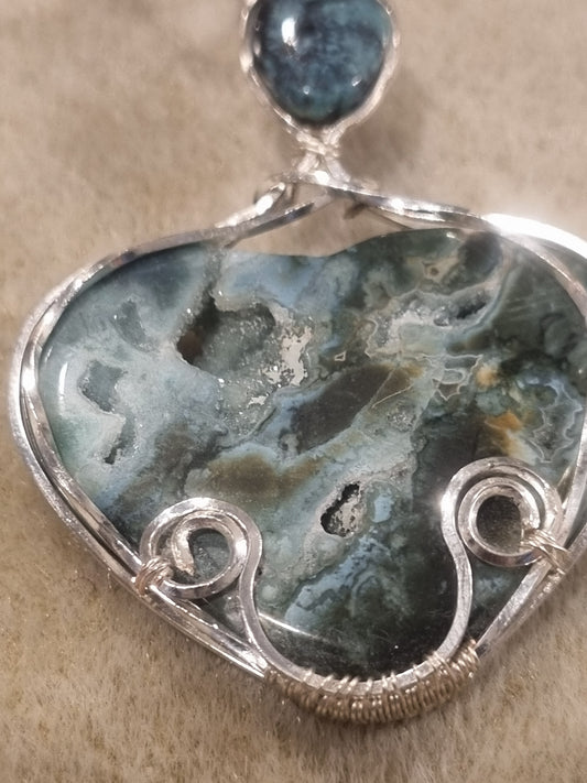 Agate and Chinese Turquoise