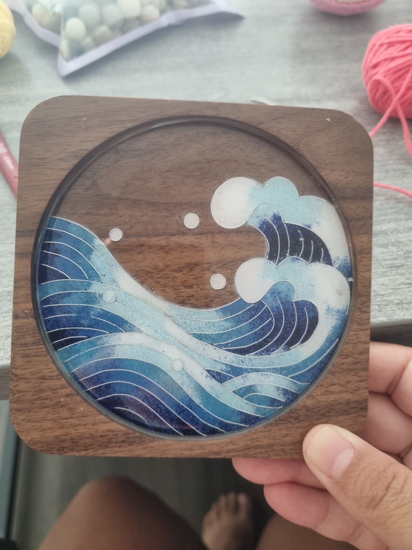 Cloisonne Wave Coaster