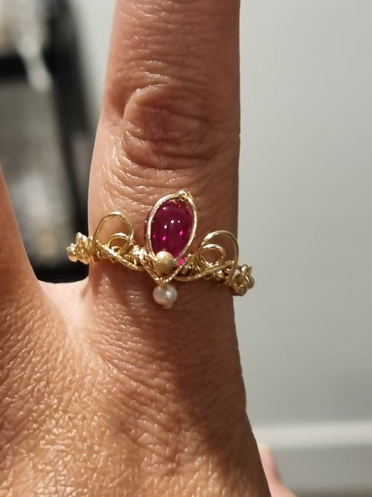 Tiara Ring - Size 9