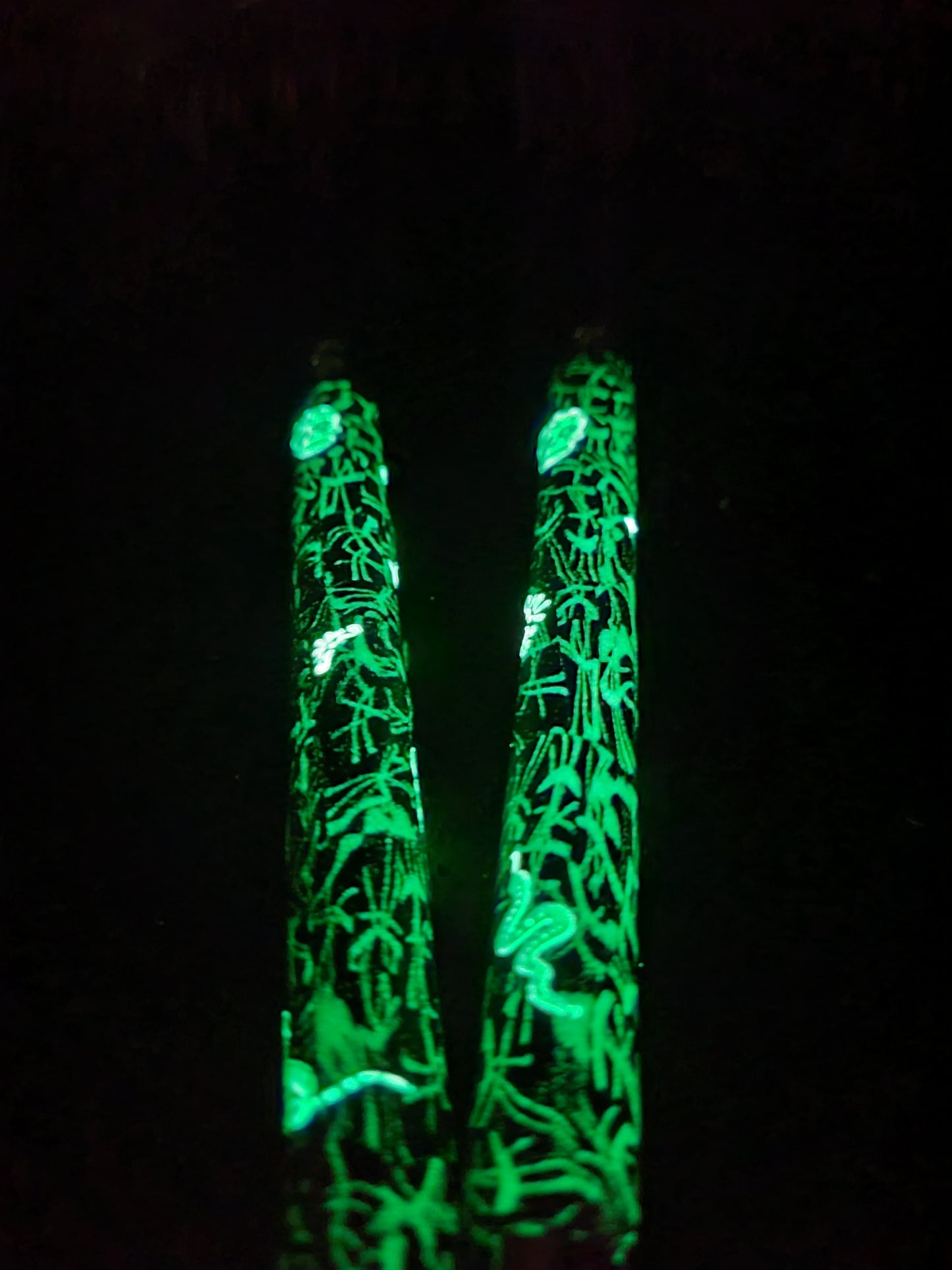Sugar Skulls, Snakes, and Cats - Glow in the Dark