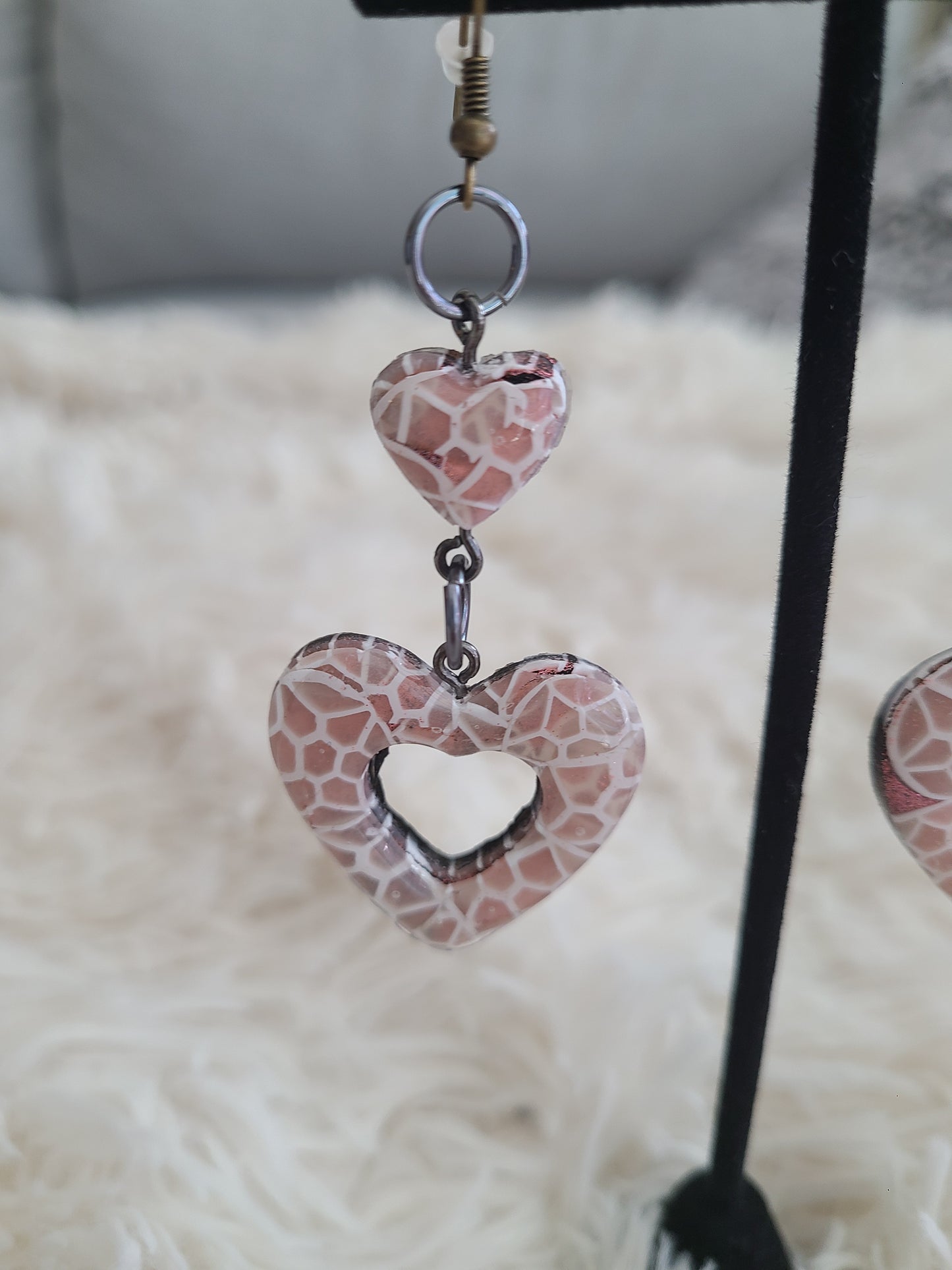 Tattered Lace Pink Heart