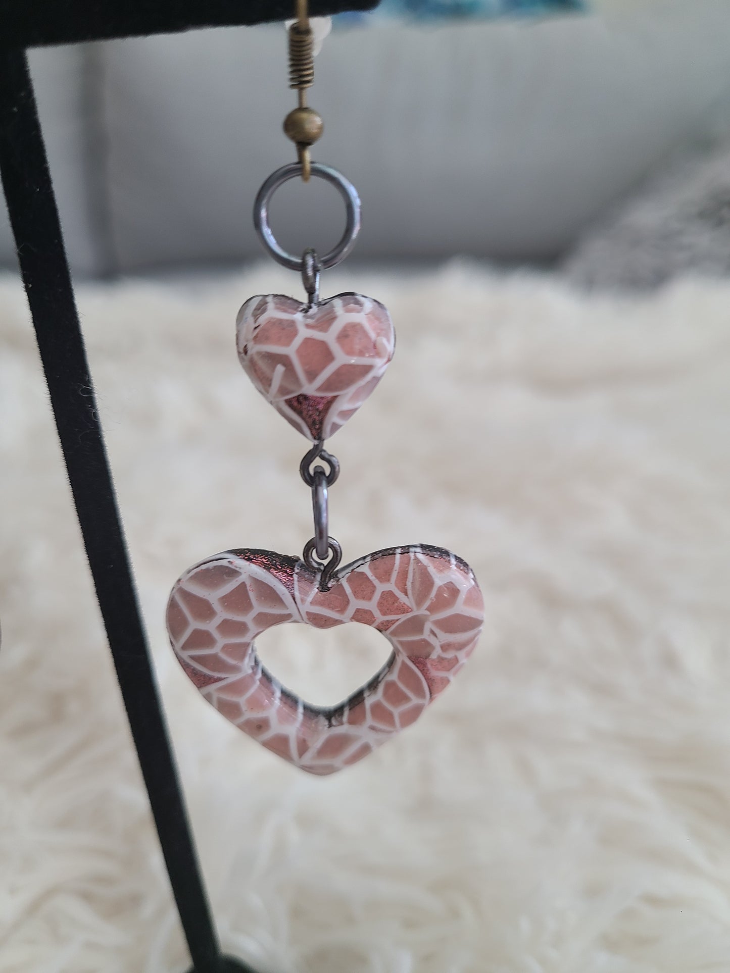 Tattered Lace Pink Heart